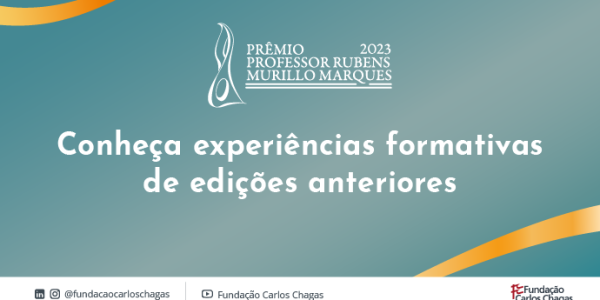 Experiências de formação de professores estão disponíveis em série da Fundação Carlos Chagas