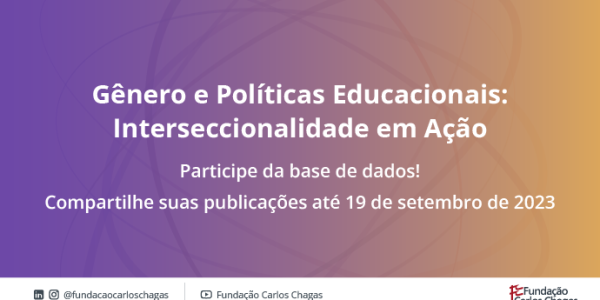 Gênero nas políticas educacionais: participe de banco de dados de iniciativas da sociedade civil para o fortalecimento da agenda na educação